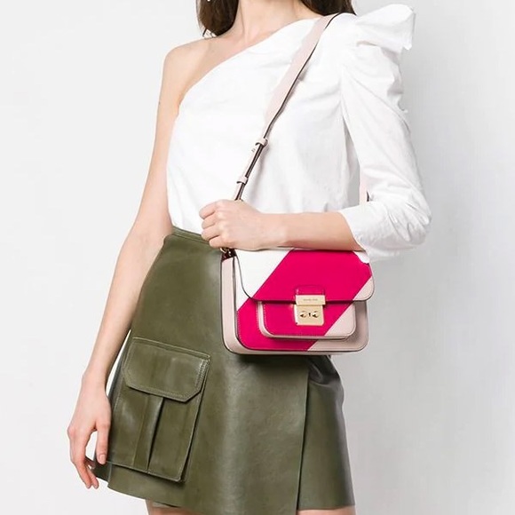 Michael Kors Large Sloan in Pink Multi - Picture 2 of 13